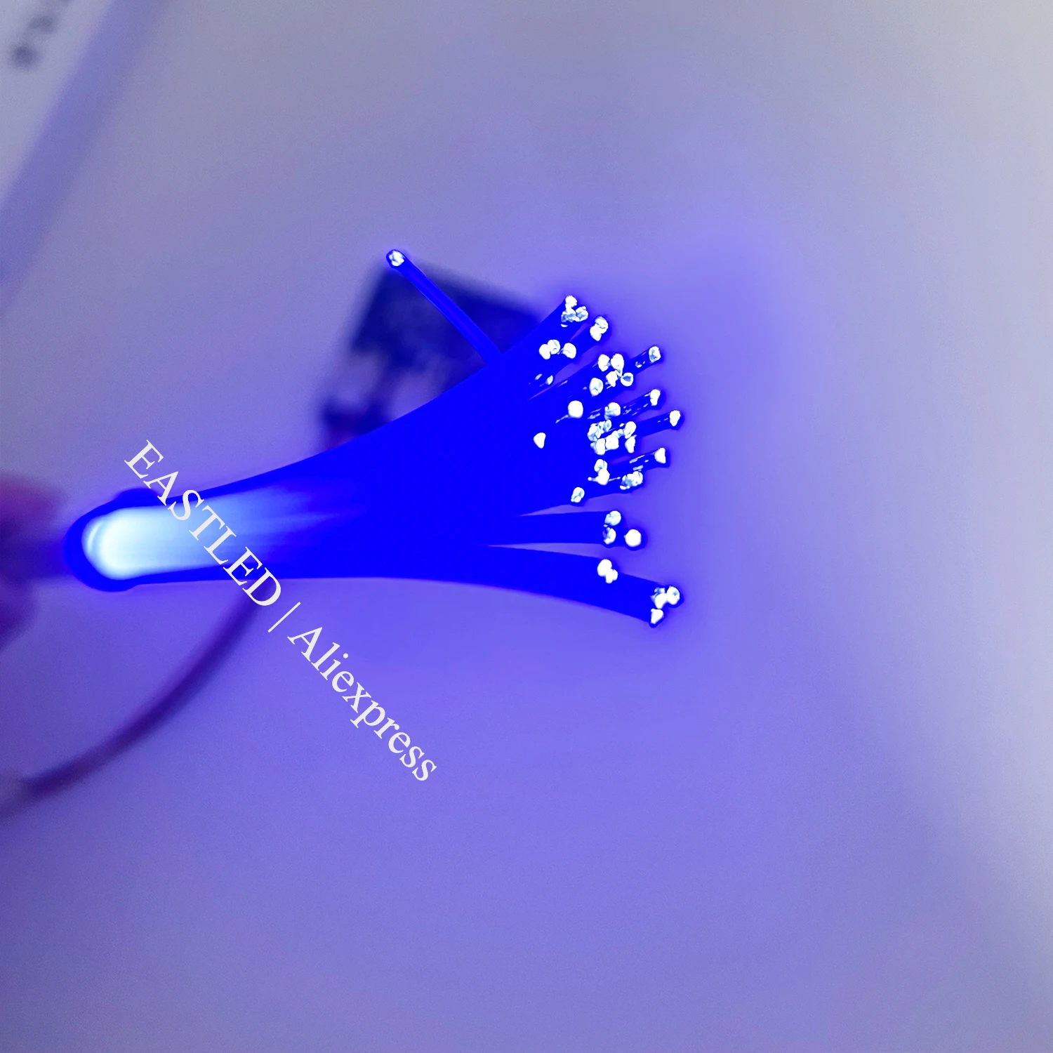Plastic Fiber Optic for Star Sky Table Light Changing Fiber LED Lights End Glow for Car & Room DIY Decoration Sensory 1mm/1.5mm