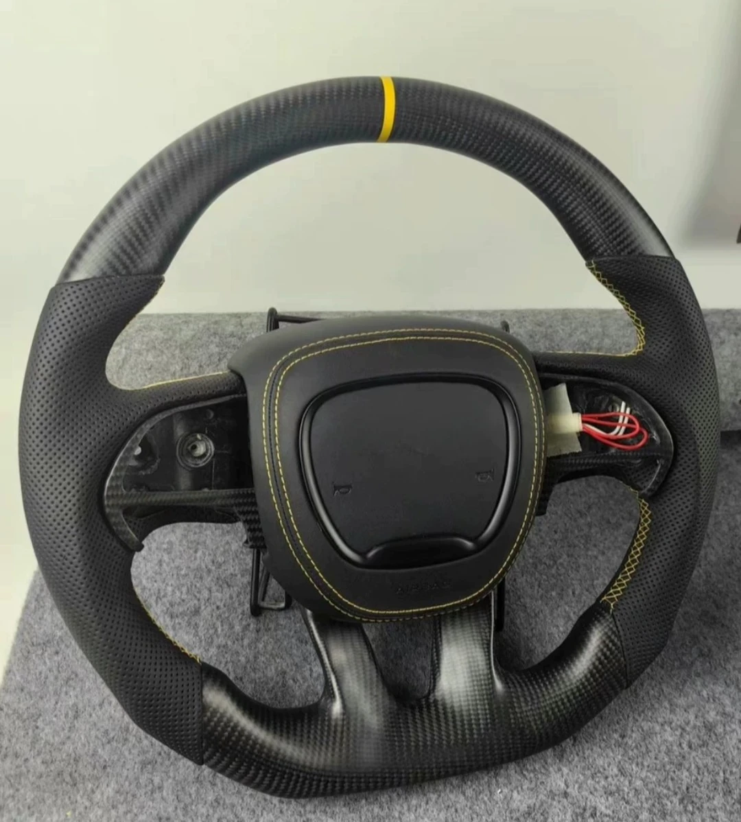 Steering Wheel Lightweight High Strength Durable Heavy Professional Upgrade for Car SUV Truck with Ergonomic Grip and Control