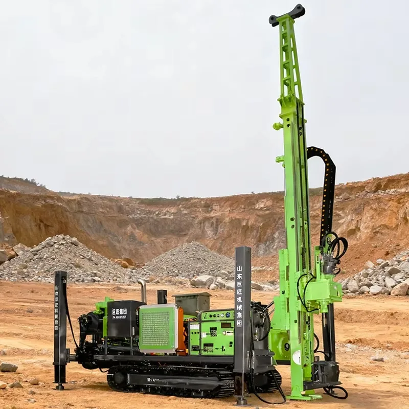 Geological Exploration Formation Drilling Rock Sample Coring Hydraulic Crawler Track Core Drilling Machine Core Drilling Rig