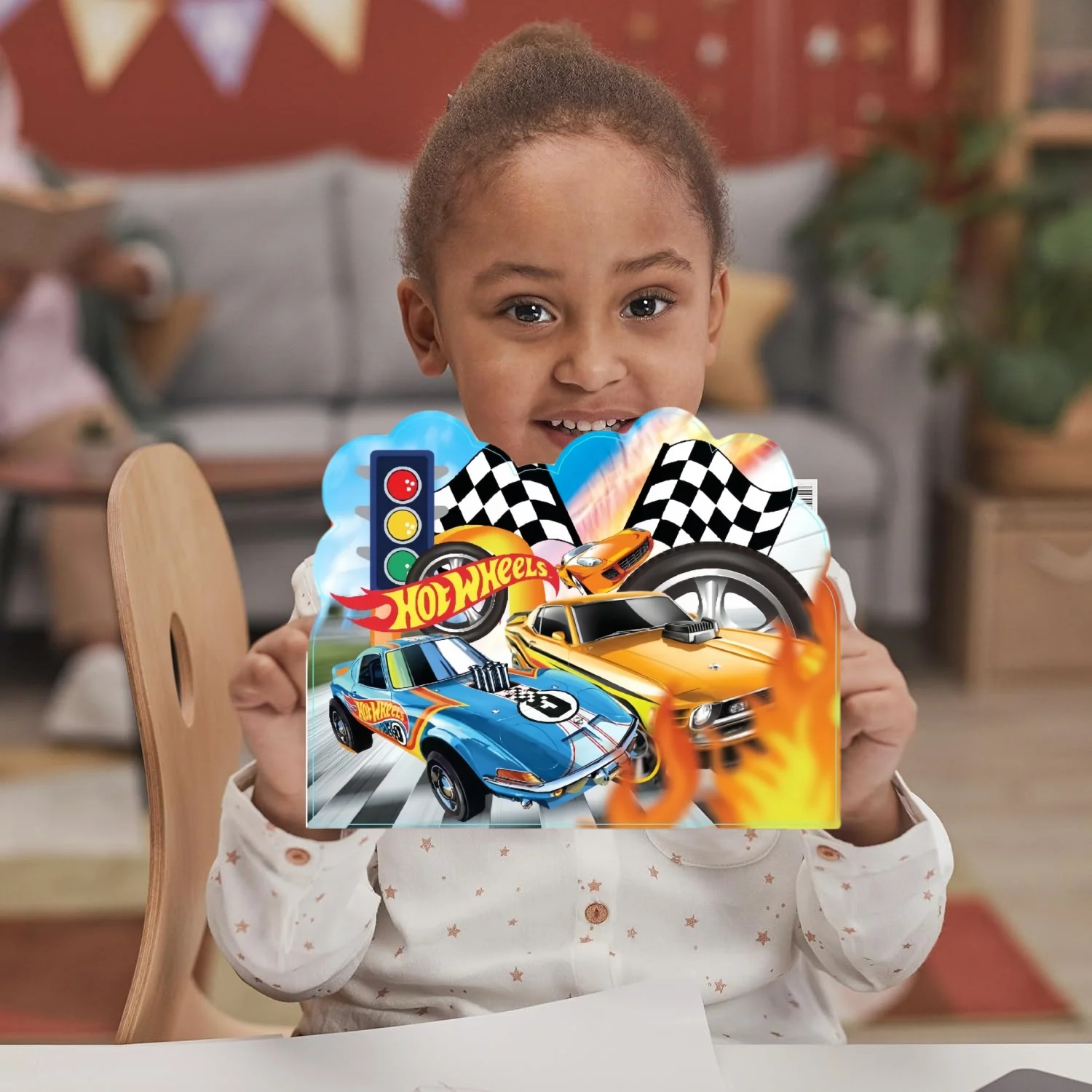 Hot Wheels Party Decorations Hot Wheels Invitation Cards Race Car Greeting Card Kids Party Favors Gifts baby Birthday Supplies