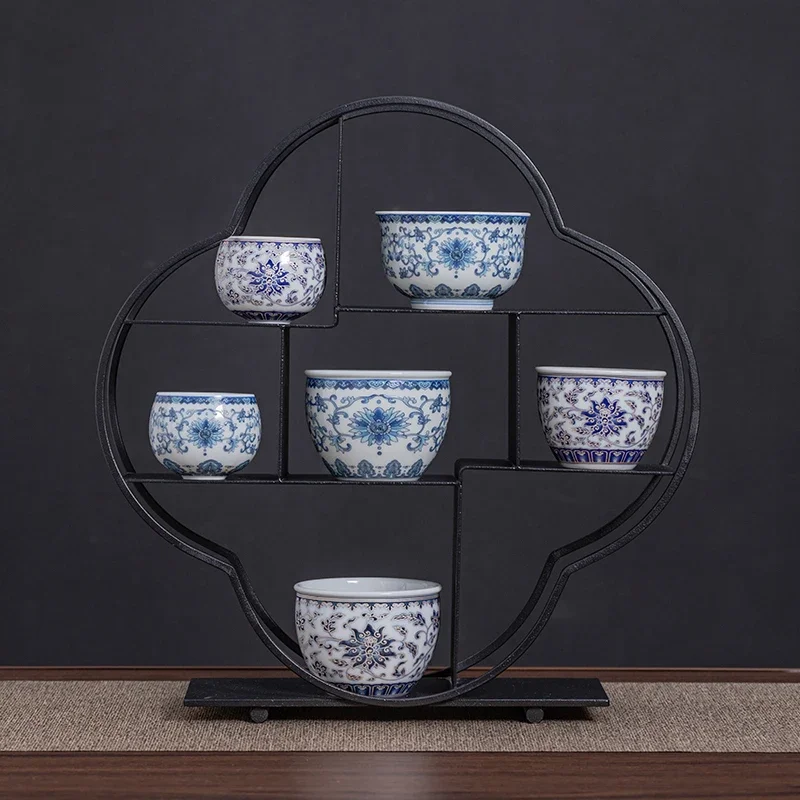 Entangled Lotus Teapot Pot Vintage Brewing Kettle With Ball Hole Tea Items Pot For Maker Gaiwan Tureen