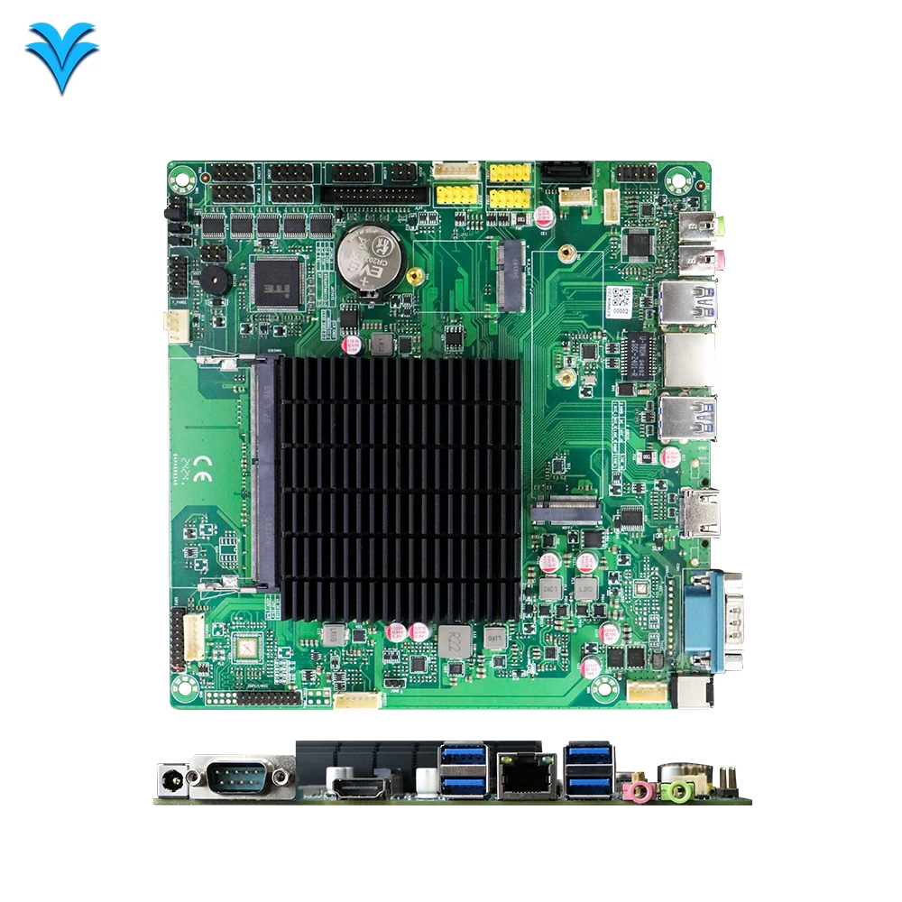 

J6412 Processor 3.5 Inch Dual Lan HD-MI Industrial Mini-ITX Motherboard with 11 USB 6 COM