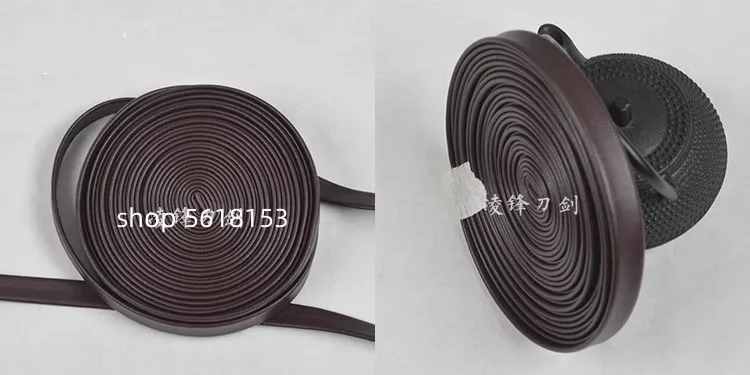 4M Brown leather rope sago ito for japanese sword katana wakizashi tanto