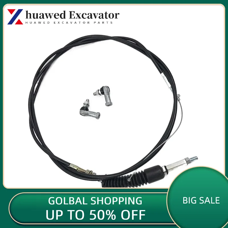 

Кабель дроссельной заслонки для Hyundai R80 215 220 225 305 335-5-7-9, детали для экскаватора