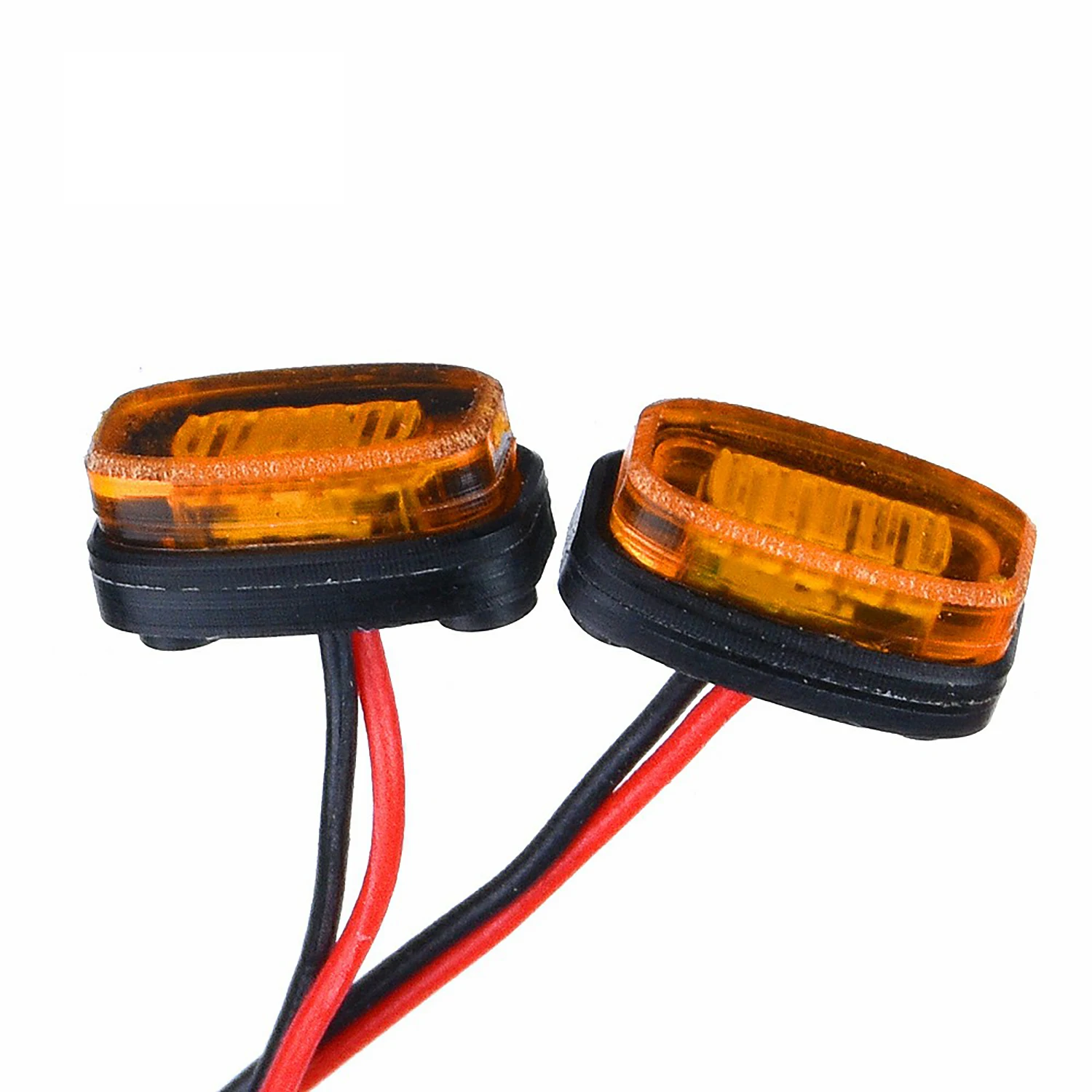 Graden Side Rokken Led Licht Marker Lamp Voor Diy 1/14 Tamiyaya 56323 Rc Tractor Truck Th20284-SMT9