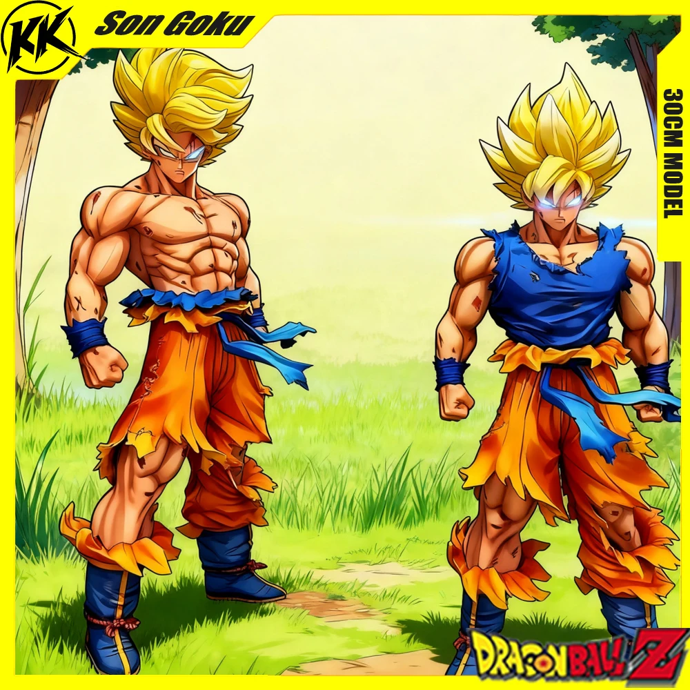 

30 см Dragon Ball Рисунок Сон Гоку Фигурка Супер Сайян Гоку Аниме Фигурки Коллекция Модель Украшение Комнаты Декор Настольная Игрушка Подарок