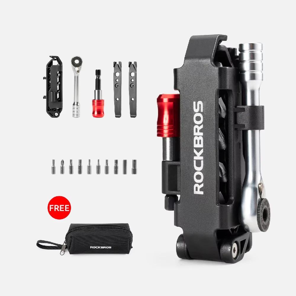 Portable Bike Ratchet Wrench Multi‑Tool Two‑way Spanner Mini Bicycle Repair Tool Kit for MTB Road Bike Accessories