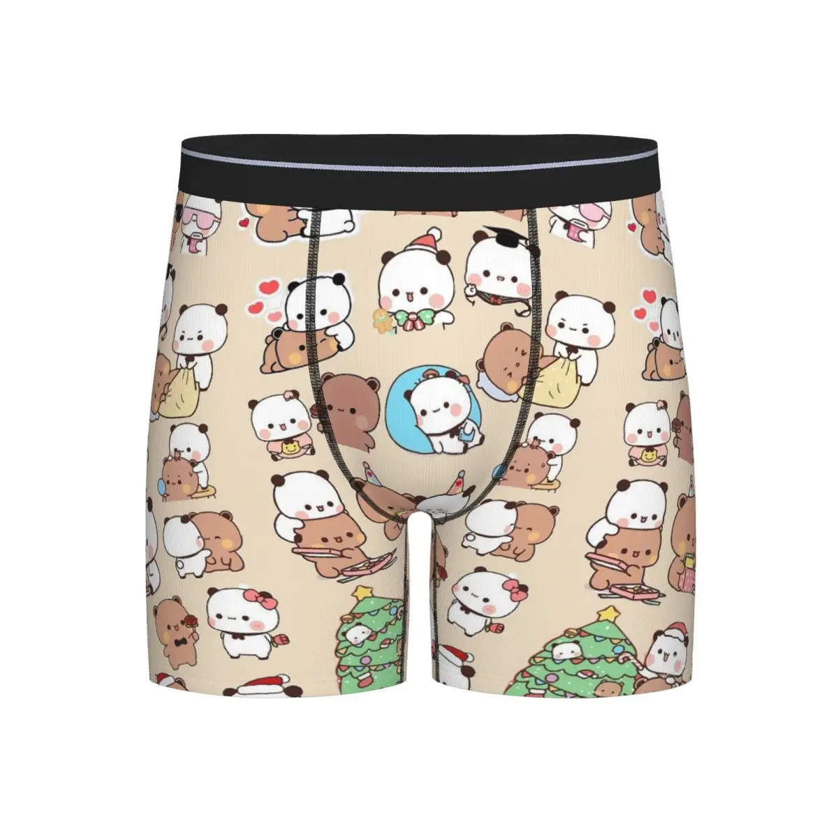 

Long Boxer Underpants Shorts Little Mix Dudu And Bubu Panties Men's Breathable Underwear for Homme Man Boyfriend Gifts