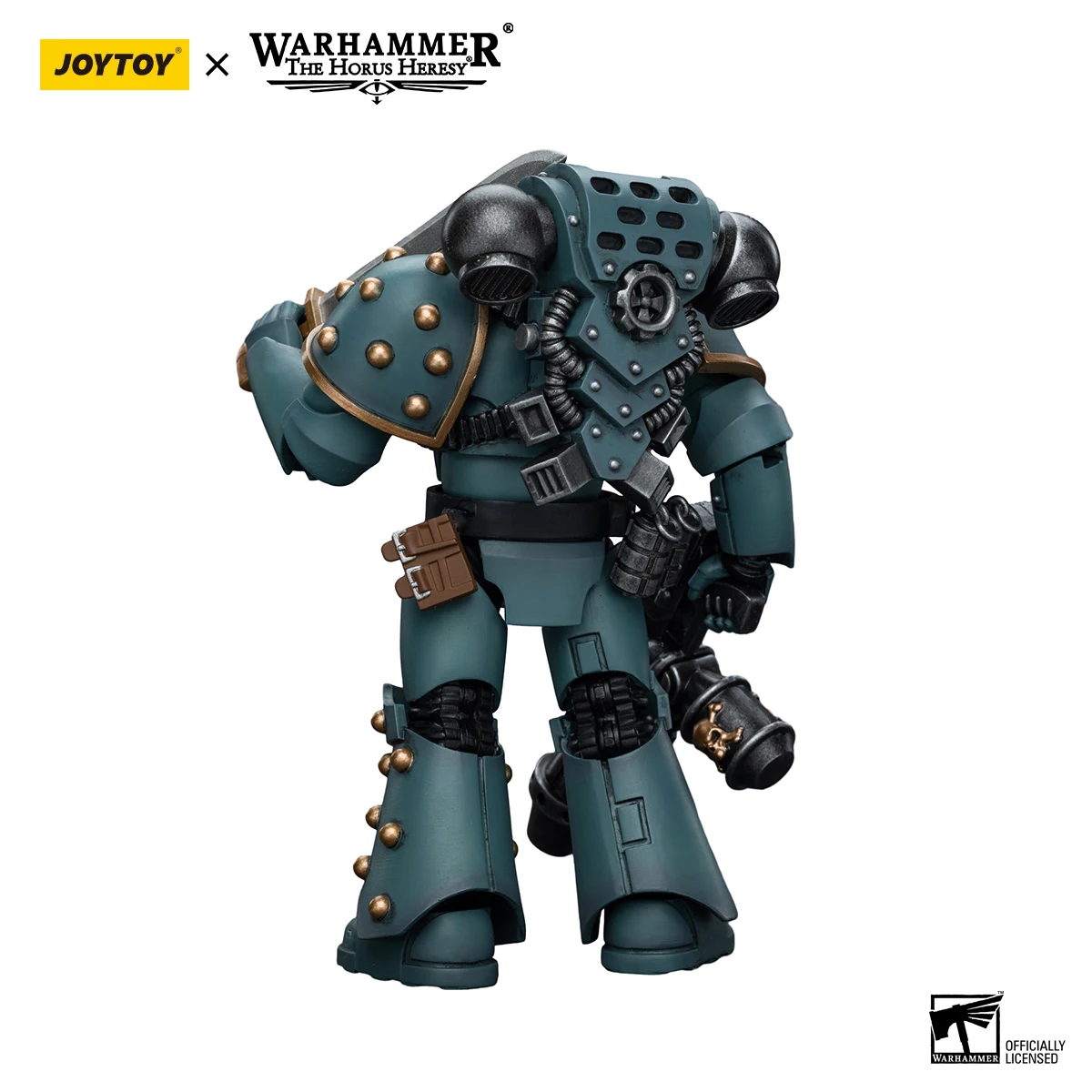 JOYTOY Warhammer 30K 1/18 Actionfigur Sons of Horus MKIV Taktisches Trupp Modell mit Flammenwerfer