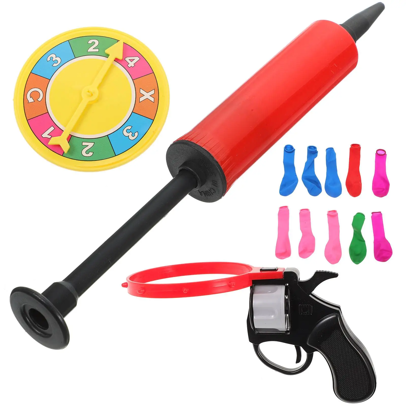 Balloon Turntable Game Premium Plastic Safe Lightweight Colorful Rotary Table Toy For Party KTV Home Soft