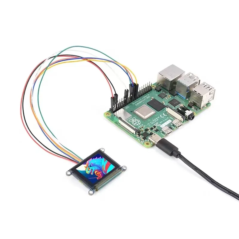 Raspberry Pi módulo de exibição OLED RGB de 1,27 polegadas SSD1351 chip de driver 262K tela colorida