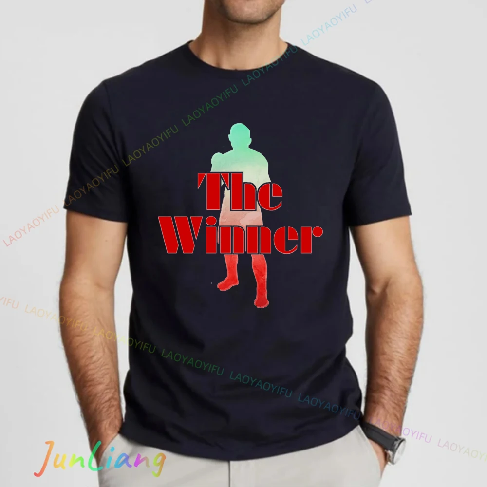 I’m The Winner Men's Shirts Graphic Tee Unisex Novel Funny Interest Original Mens T-shirts 100% Cotton Harajuku Y2k Clothes Goth