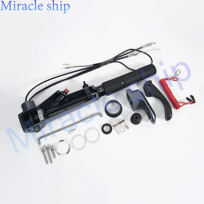 

Handle Steering Assy 6AH-W0084 for Yamaha Outboard Motor 4-stroke F15 F20 15HP 20HP Boat Engine Parts 6AH-W0084 -00 6AHW0084