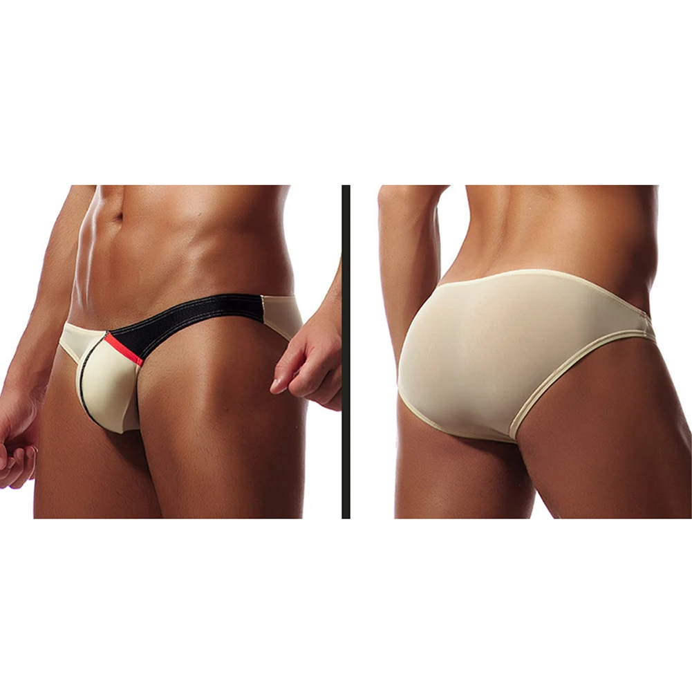 Mens Panites Underpants Briefs Underwear Briefs Underwear Ice Silk Classic Durability Lightweight Male Sexy Soft