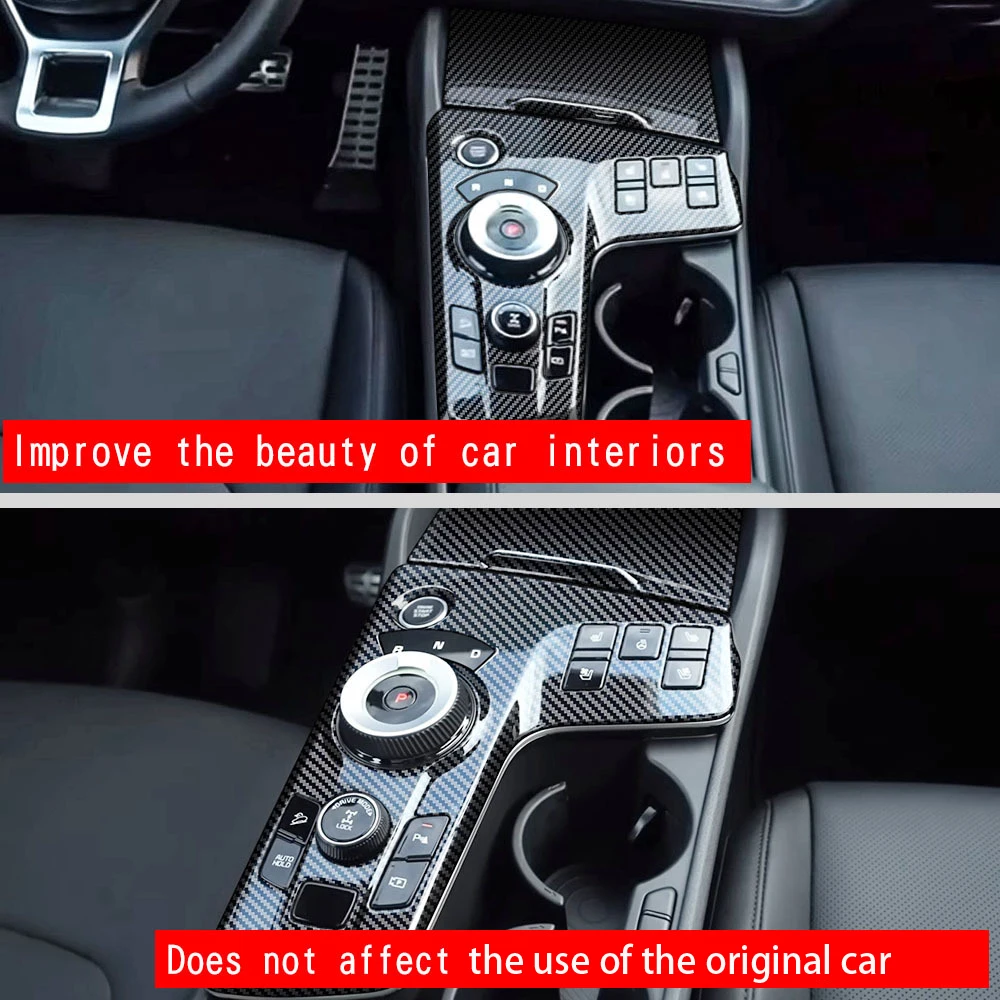 Center Console Decoration Frame Cover Gear Shift Panel Trim for KIA Sportage  Accessories 2022 2023 2024 For left hand drive