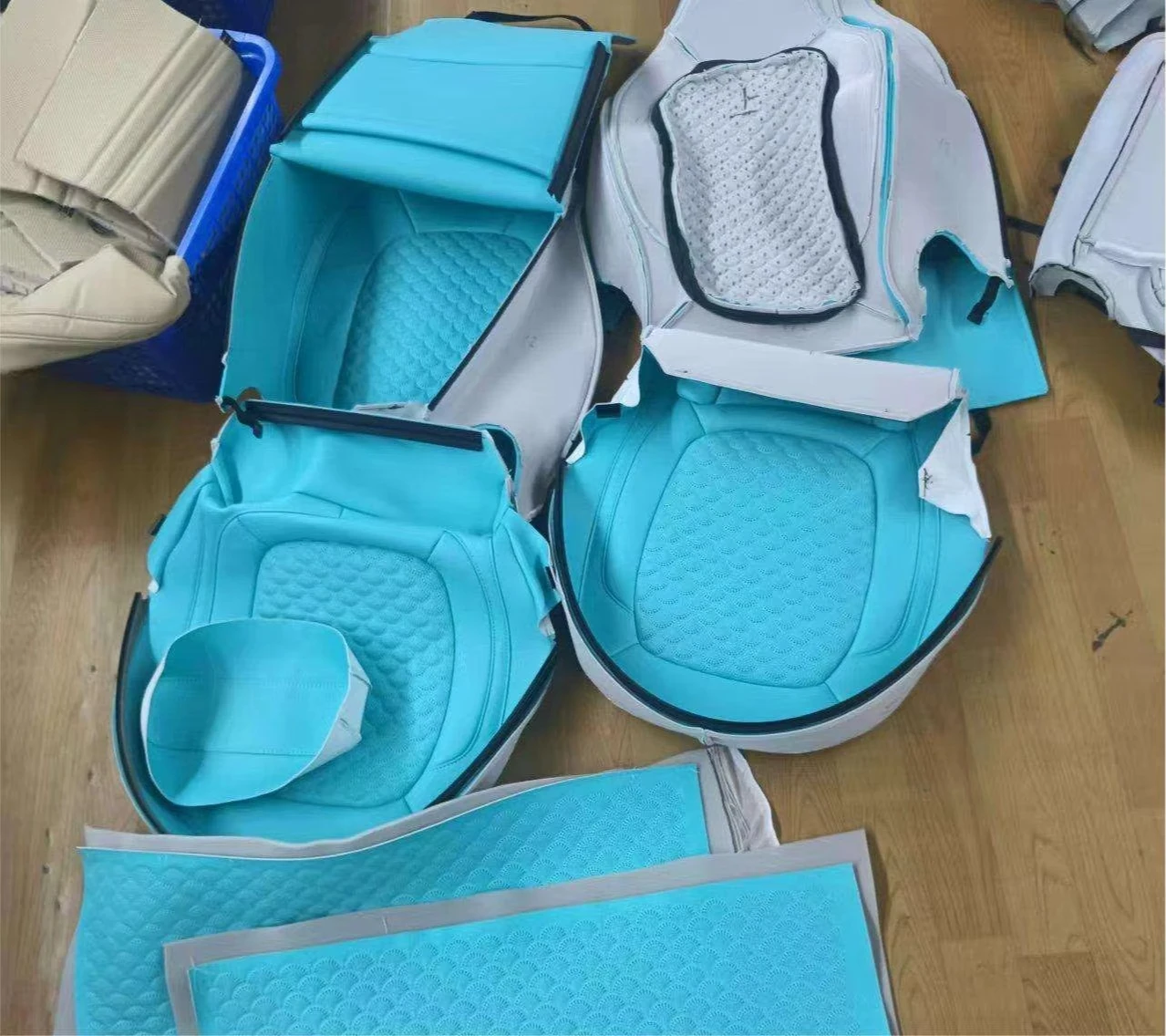 Customizable Universal  Seat Covers Style Options for Smart Car Interior Modification
