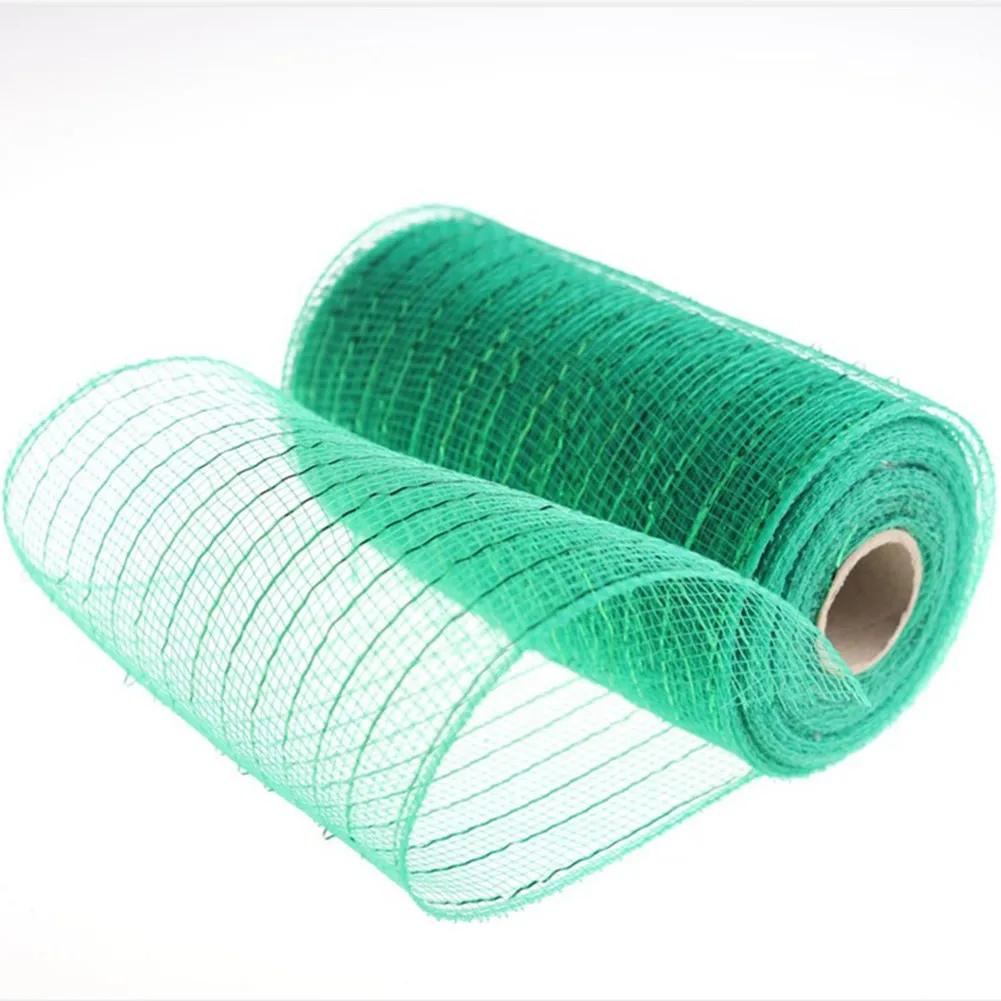 Garlands Packing Net 1 Roll 10 Yards PP Home Mesh Rolls Swags Wreaths 4 Colours Bows Christmas Tree Craft Deco