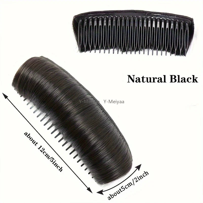 1PC Perücke Kissen Stabile Haar Wurzeln Volumizing Faser Einsatz Kamm Unsichtbare Flauschigen Haar Pad Weibliche Erhöhung Artefakt Frisur – Detail 2