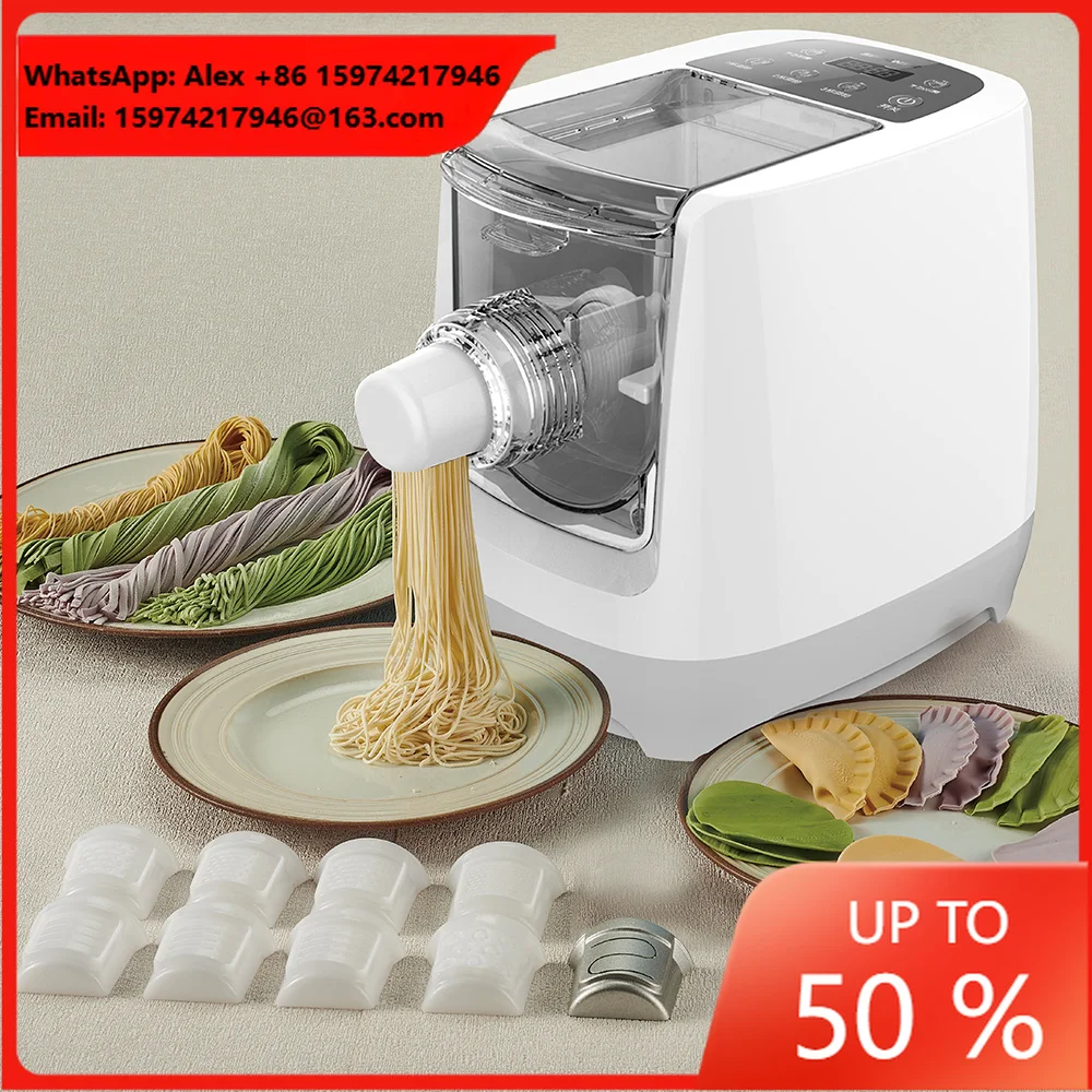 Automatic Panne Ramen Extruder Household Electric Macaroni Fresh Noodle Machine Pasta Making Machine