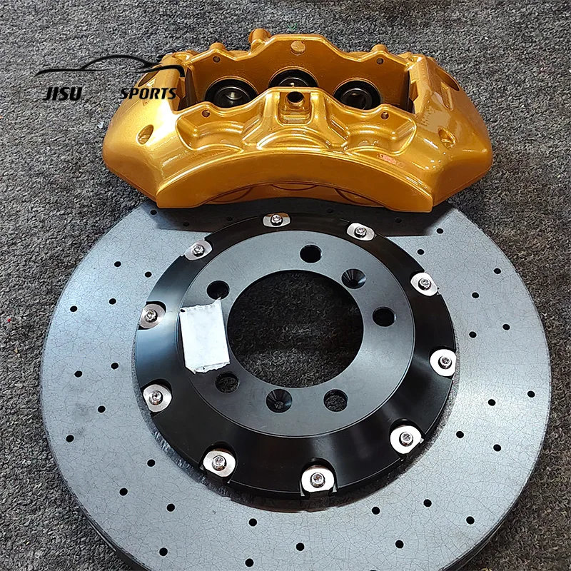 Full Carbon Ceramic Brake Disc Long Fiber 6 Piston Brakes Front Single Piston Rear Car Brake Set for  Mercedes Benz AMG