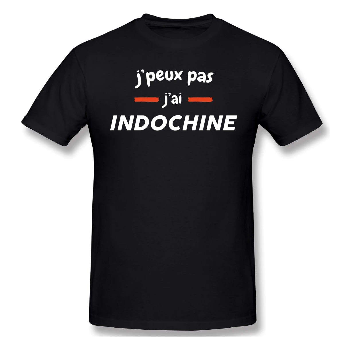 Men Clothing Indochine I Can T I Have Indochine T Shirt Summer Women Men Casual Graphic T-shirts Novelty Trend Streetwear Tops