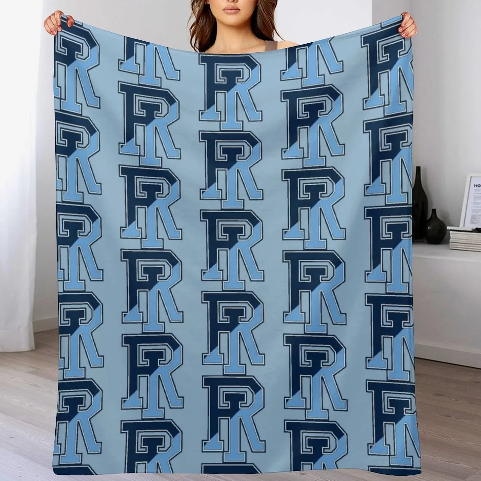 

URI Rams Throw Blanket Loose Quilt halloween Retros Blankets
