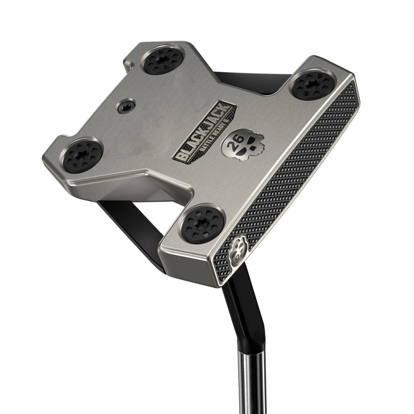 Putter de Golf Battle Ready II, palo de Blackjack de 32-35 pulgadas, eje de acero con cubierta de cabeza, novedad de 2024