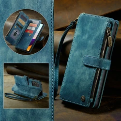 Wallet Case for Samsung Galaxy S22 Ultra S21 FE S20 S24 Plus S25 A13 A22 A32 A33 A51 A52 A53 A54 A72 S23 5G Leather Phone Case