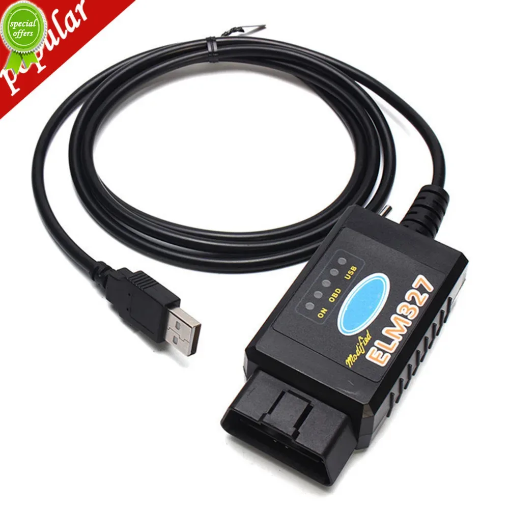 

2024 USB Modified ELM327 For For-d Ms-can Hs-can ForMazda Forscan OBD2 Diagnostic Scanner