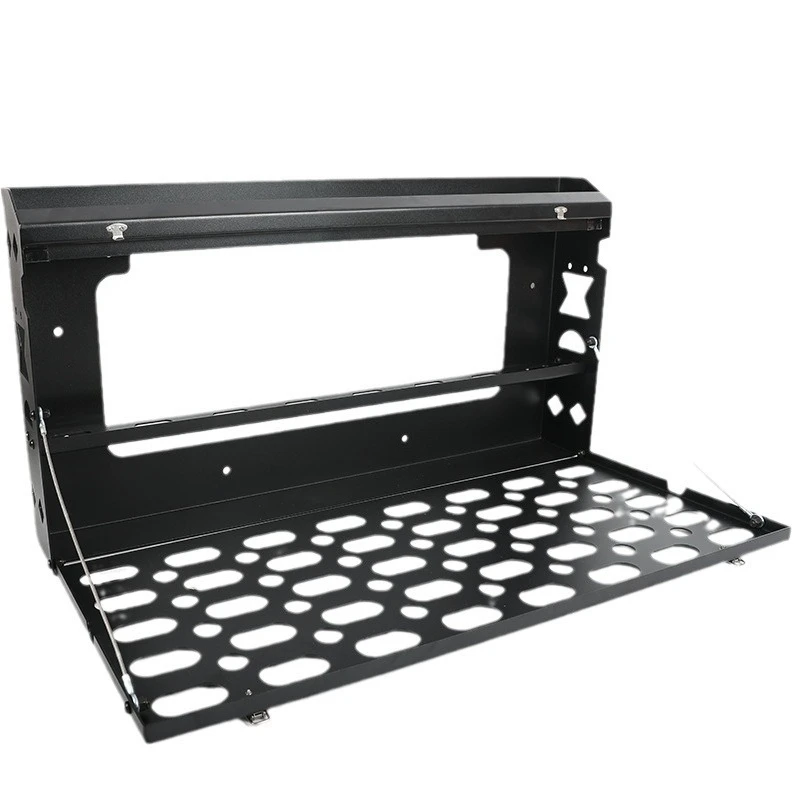 

Tailgate Shelf Platform Multifunctional Table Board Outdoor Camping Storage Rack 110/90