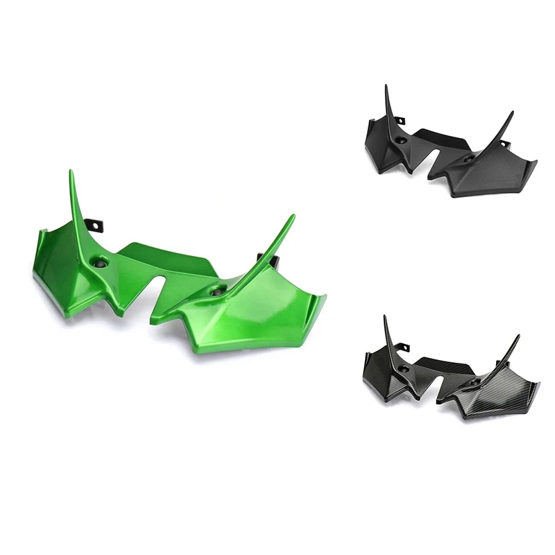 Kit de déflecteur d'aile aérodynamique Downforce pour moto, spoilers avant nus, sport, KAWASAKI Z650 Z 650, 2021-2024