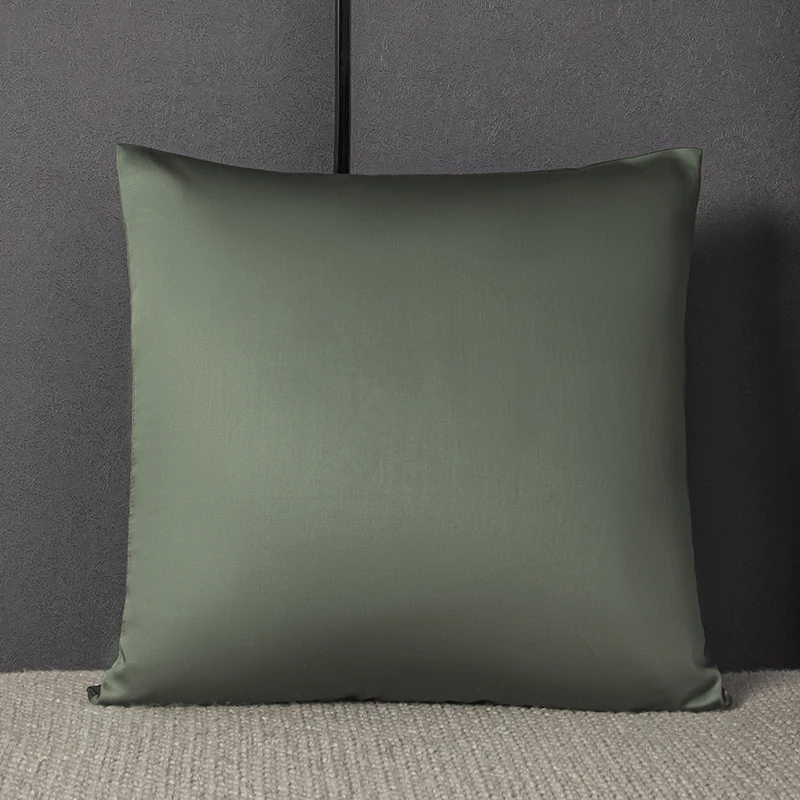 التوت الحرير غطاء الوسادة سستة المخدة الفضة Lon غرفت حريري الزخرفية المخدة غطاء وسادة أريكة لا الأساسية