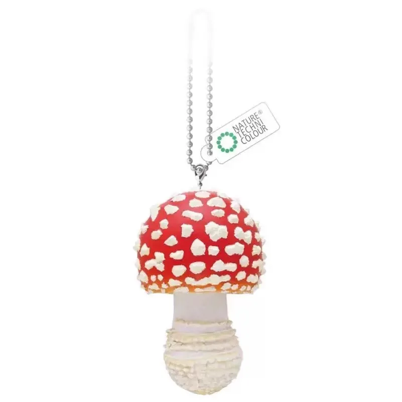 Mushroom pendant 2nd bullet simulation scale-handle white toaduca mushroom hanging hand