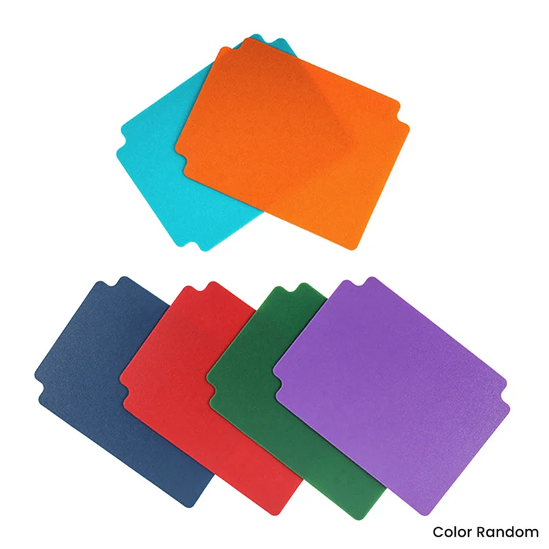 

NALFI-Trading Card Dividers, 120Pcs Muliticolor Card Page Dividers,Frosted Card Separator Divider Cards, For Office Games Card