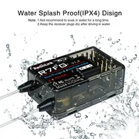 1/2/3PCS RadioLink R7FG 7CH 2.4G Receiver 7 Channle 2.4GHz RX Built-in Gyro For RC Car Crawler Boat RC4GS RC6GS Transmitter
