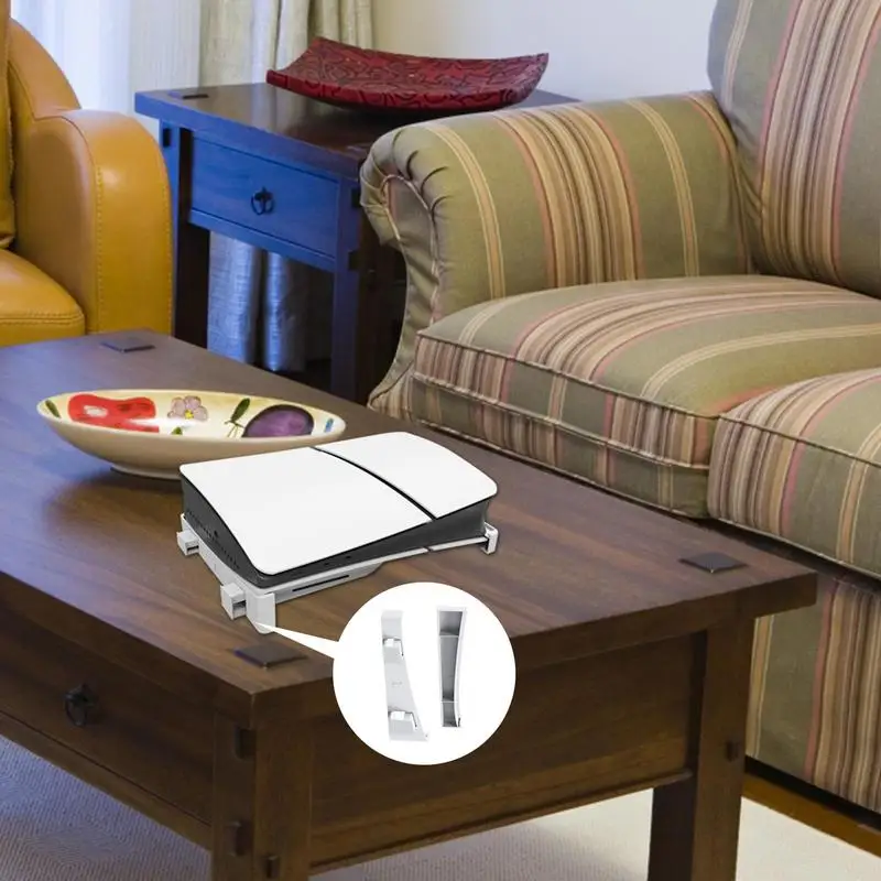 وحدة تحكم ألعاب عالمية حامل أفقي ، ملحقات موضع ، طاولة طعام ، تلفزيون