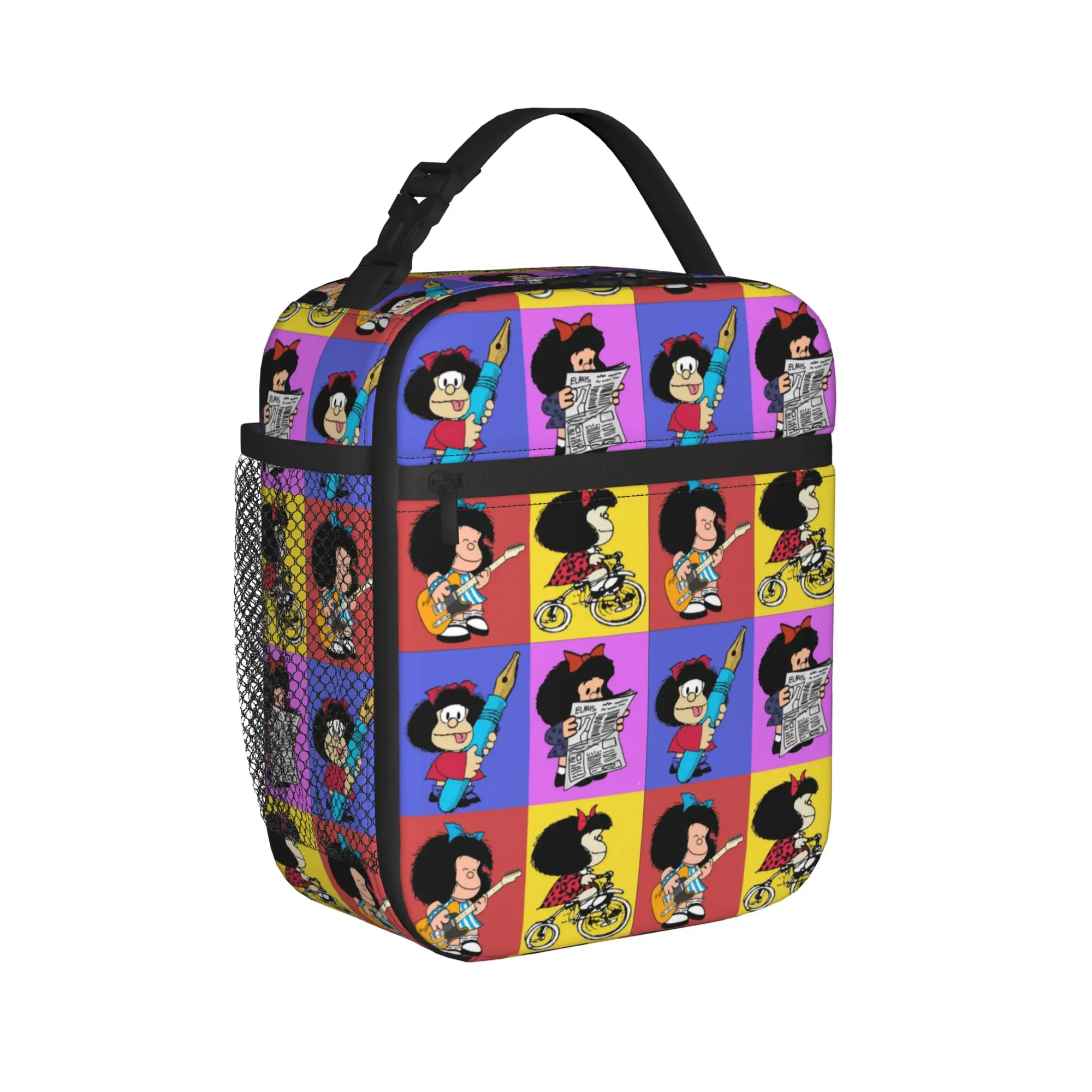 Mafaldas Insulated Lunch Bags Leakproof  Meal Container Thermal Bag Tote Lunch Box School  Picnic Food Storage Bags