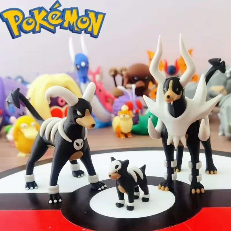 New Hot Pokemon Collect Multiple Figures Proportion World 1:20 Diy 3d Printing Kawaii Cartoon Character Model Kid Xmas Gifts Toy