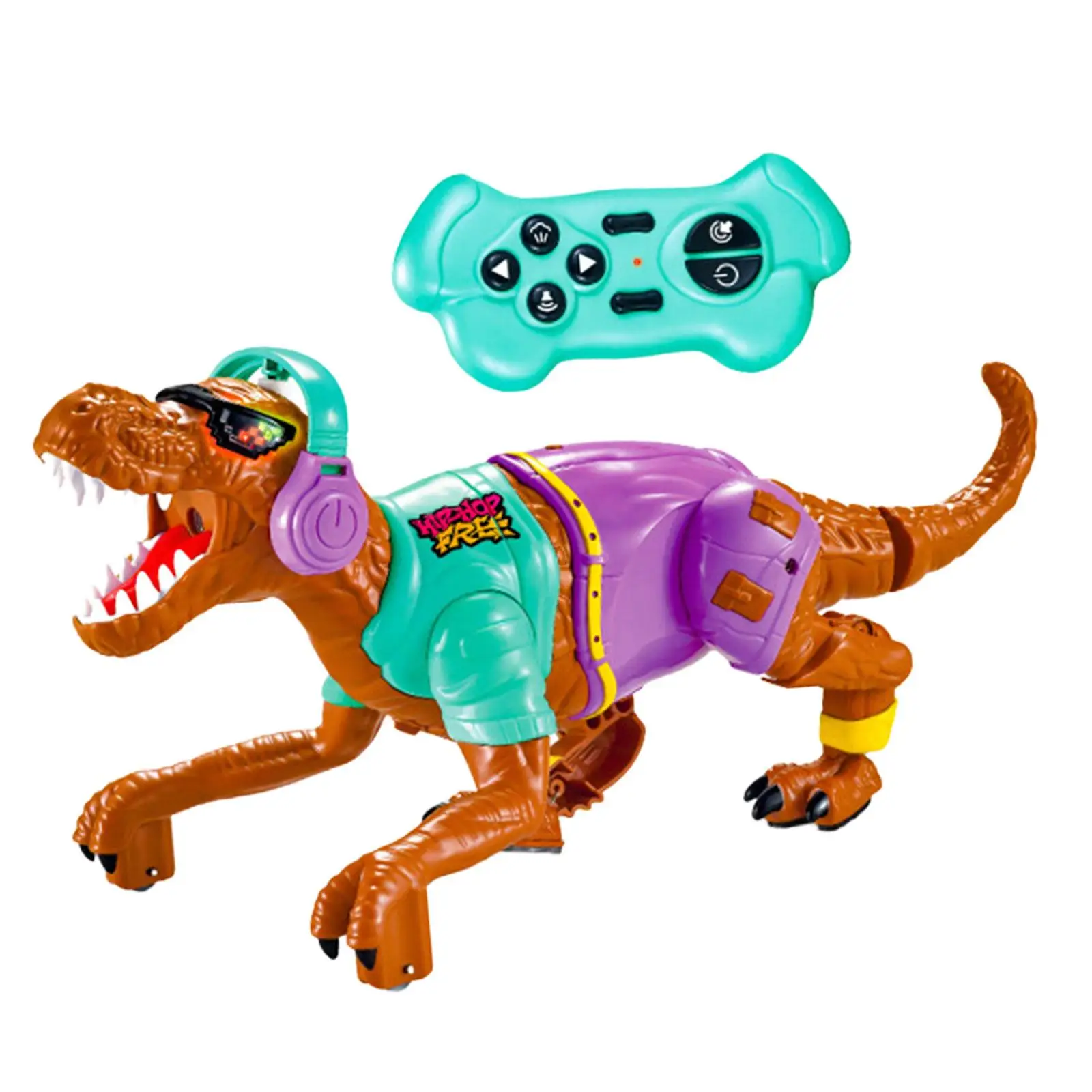 

Радиоуправляемые игрушки-динозавры 2.4G: реалистичные ходячие динозавры на радиоуправлении для детей, мальчиков и девочек 3-7 лет, праздничные подарки