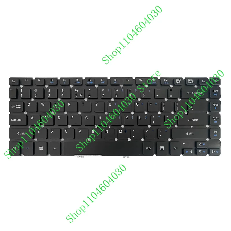 

PJTW Genuine Laptop Keyboard for ACER TravelMate P446 P645 P648 V4DA2 N15C5