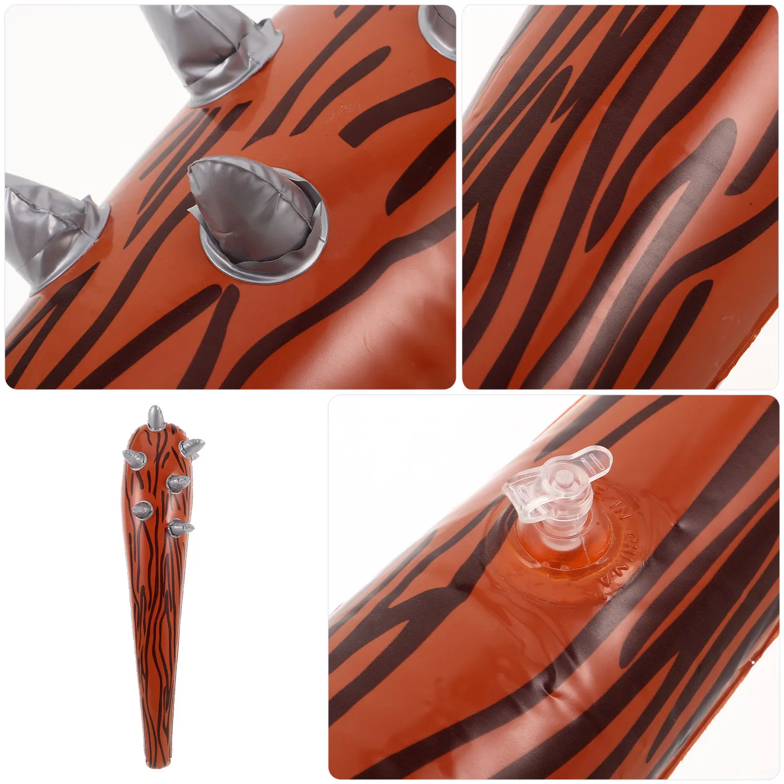 2 قطعة مضرب بيسبول قابل للنفخ سريعة تضخيم انكماش الاطفال الرياضة زينة عيد ميلاد بركة الشاطئ حفلة تفجير تفجير مضرب بيسبول #2