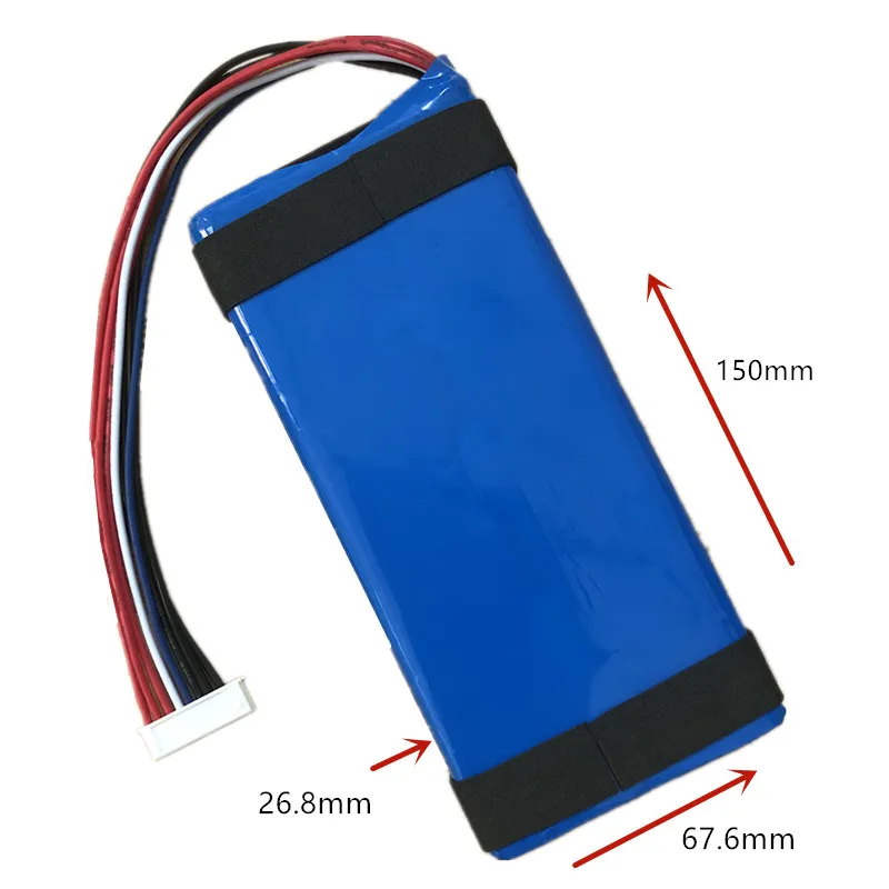 30000mAh GSP0931134 01 Battery Used for JBL Boombox Player Speaker Polymer Rechargeable Battery Replacement