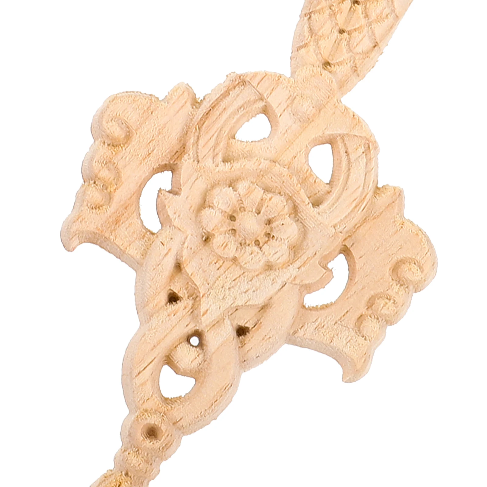 

Wooden Carving Applique Wood Carved Corner Onlay Decorative Furniture Embellishment Wood Trim Molding Door Cabinet Decor