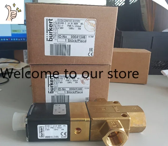 

2026.4 Burkert0340 C 12.0 NBR MS G1/2 PN0.5-16bar 230v 50hz00041346