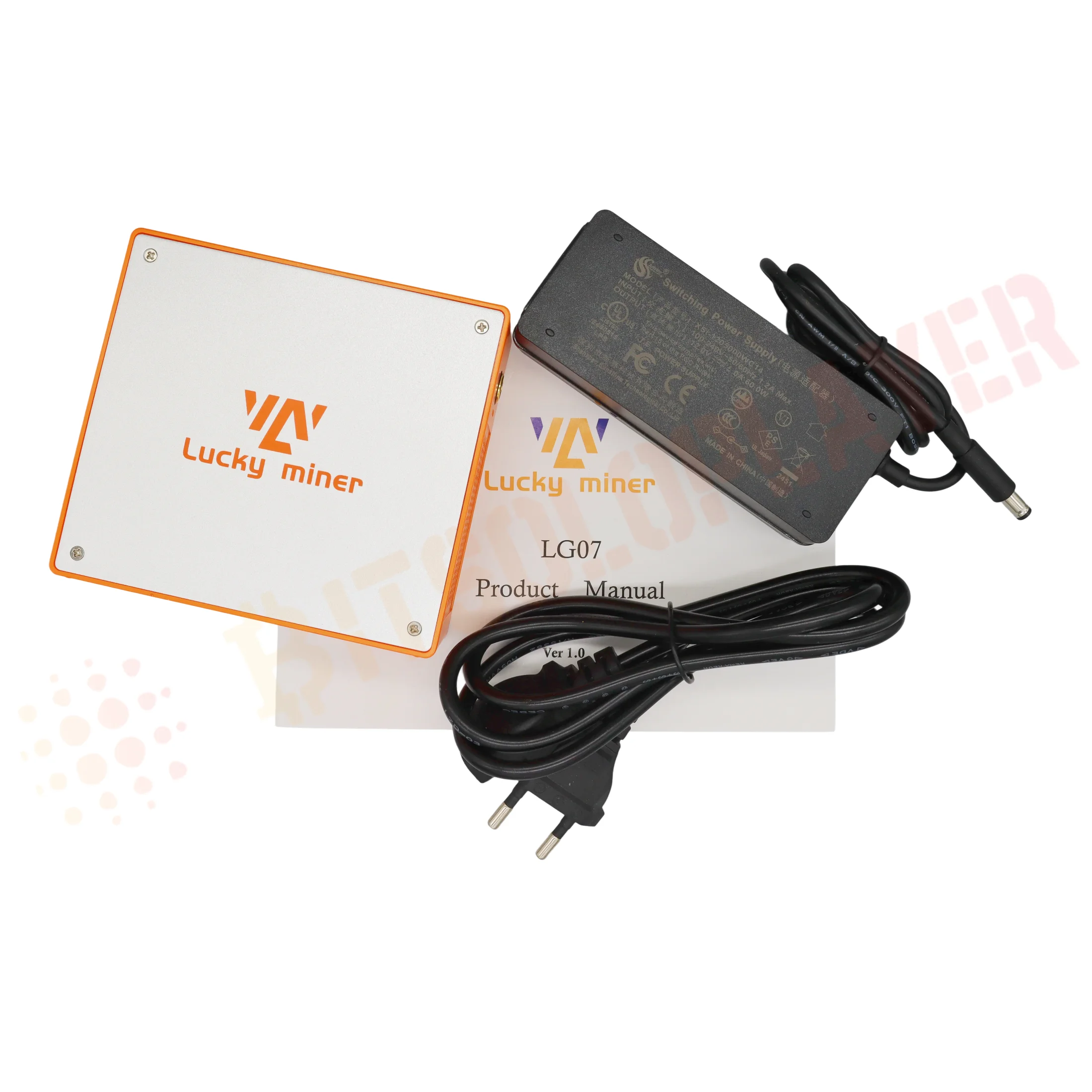 Lucky Miner LG07 bitcoins mijnwerker 11MH/s Asic LTC Miner Asik Mining Crypto Miners Solo Bitcoin DOGE Home mijnwerker Met adapter