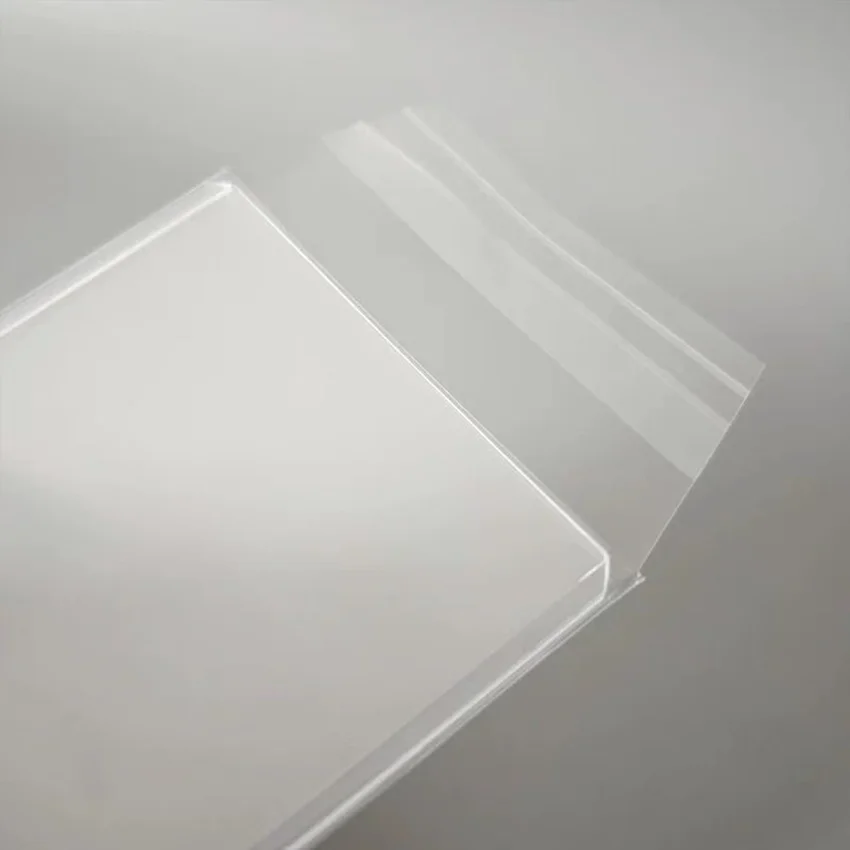 100PCS Klare Magnetische Karte Halter Schutz Film Hartplastik Karte Ärmeln 35PT-100PT Wasserdichte Schutz Für Spiel Foto Karten – Detail 4