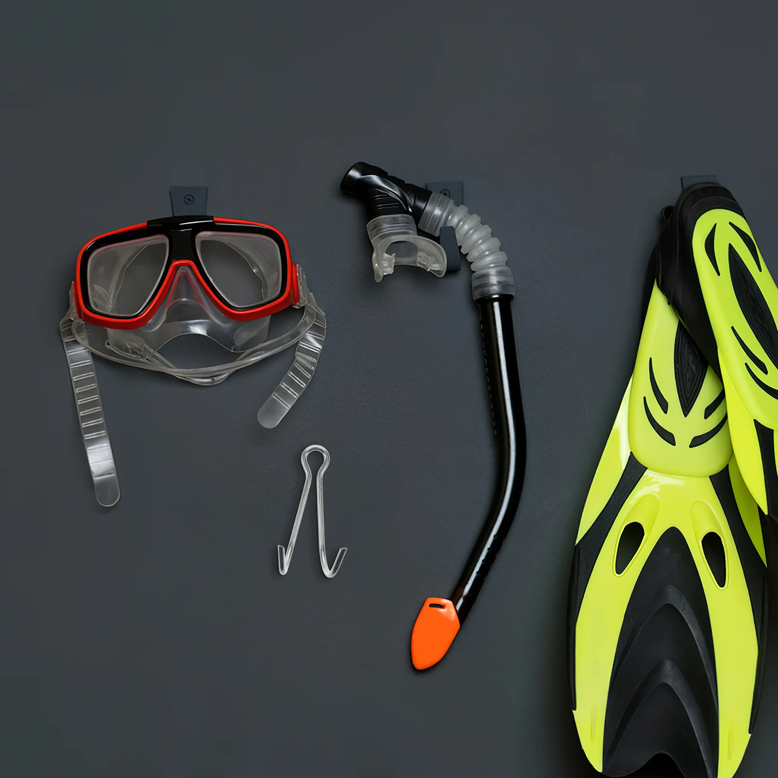 

Stainless Steel Scuba Diving Hooks Portable Reef For Underwater Gear Durable Lightweight Accessory Diving