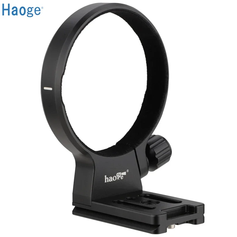 

Haoge LMR-RF140 Lens Collar Tripod Mount Ring for Canon RF100-400mm F5.6-8 IS USM Lens Stand Base Canon RF-Mount built-in Arca