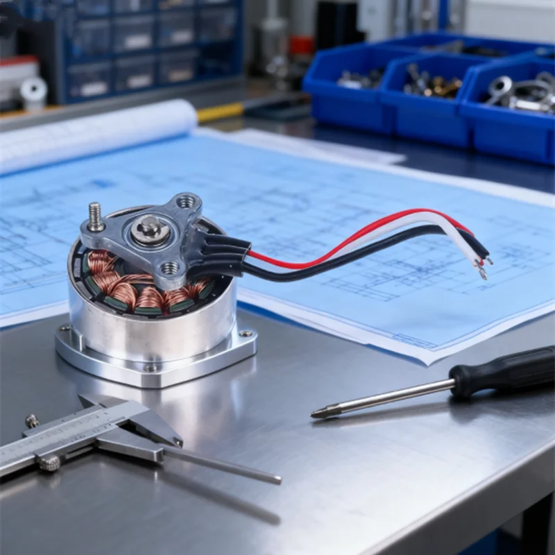 HUA 1Pc 1504 브러시리스 모터 7.4V 팬틸트 항공기 4축 원격 제어 비행기 쿼드콥터 모델 항공기 액세서리