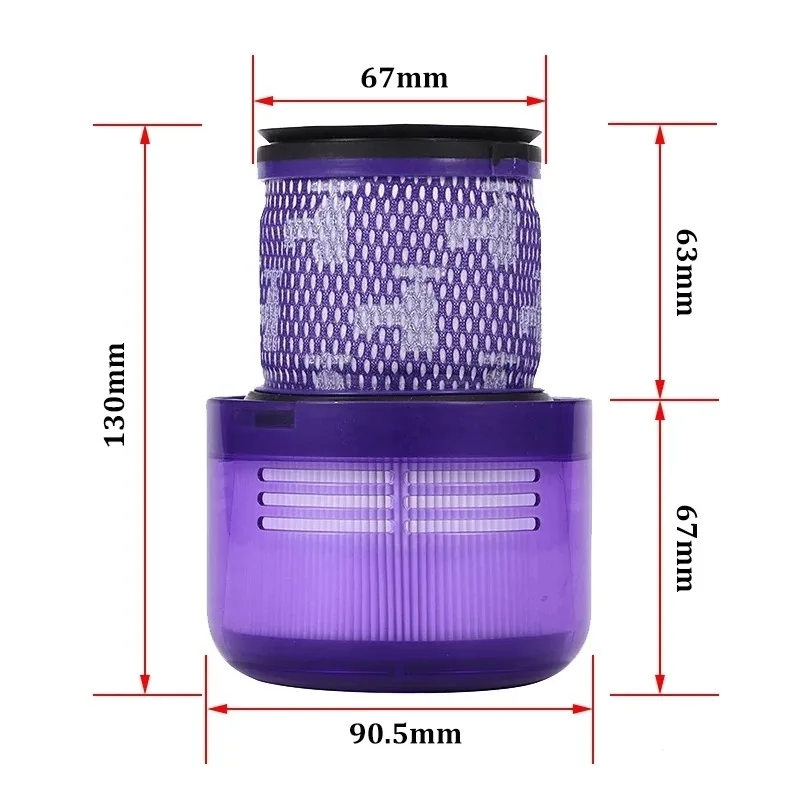 Replacement Filter For Dyson V11 Torque Drive V11 Animal V15 Detect SV14 Cordless Vacuum Cleaner Filters Spare Parts 970013-02